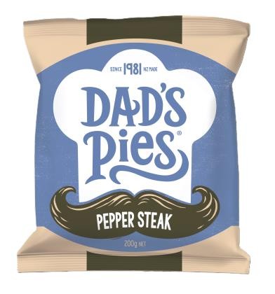 Pie Gourmet Pepper Steak Bagged
