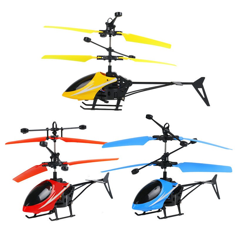 Induction Helicopter Remote Control Aircraft Children's Toy