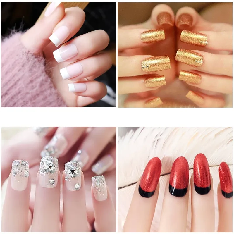 poly Extension Nail Gel Set 15ml 12 Colors White Clear Crystal UV Builder Gel
