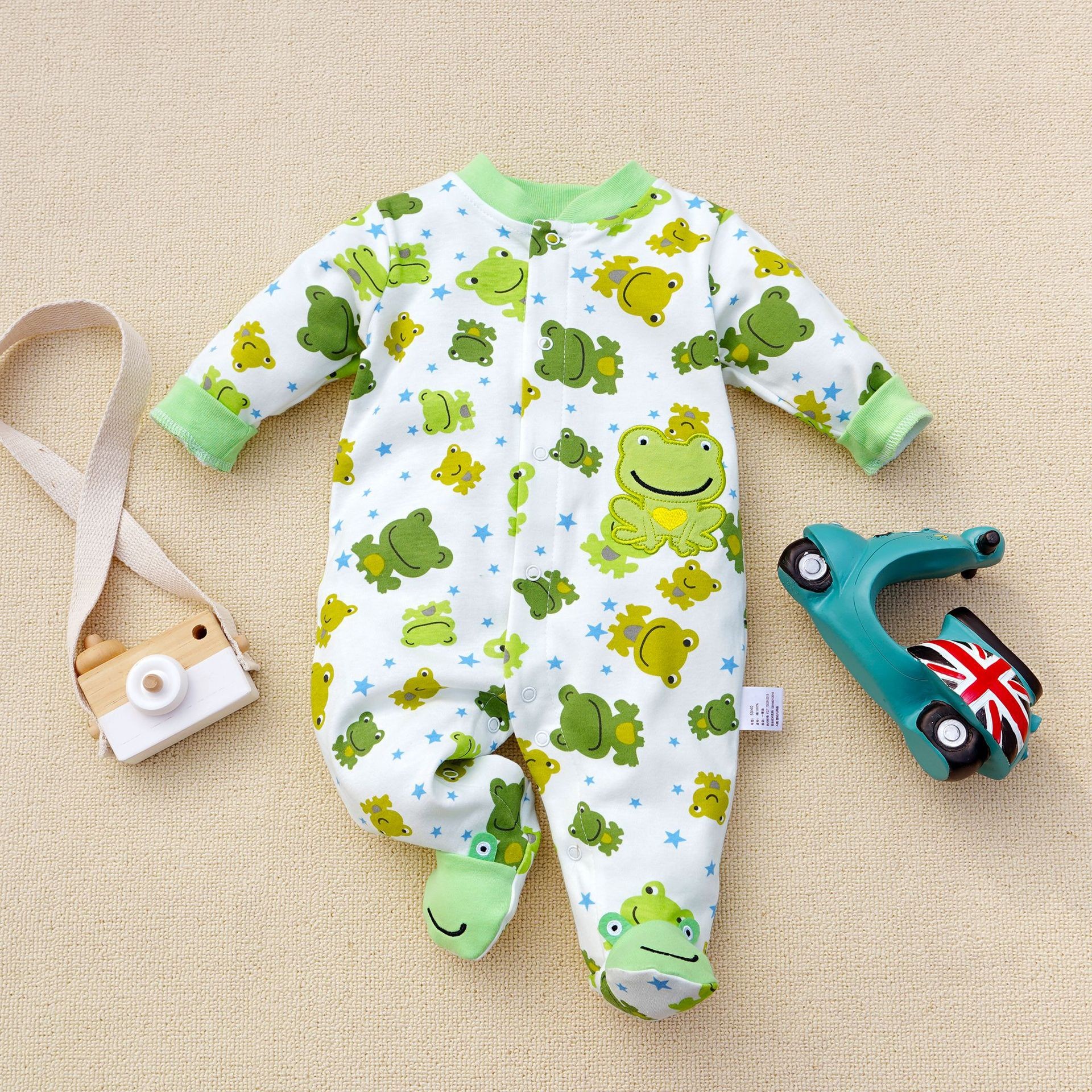 Baby Rompers Long Sleeve Cotton Jumpsuit
