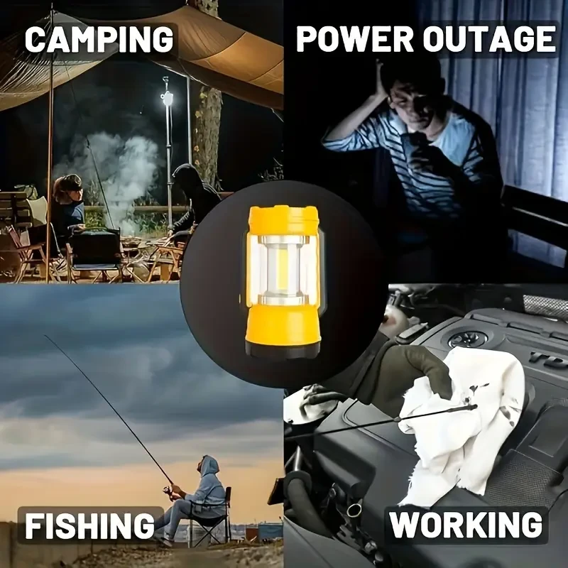 Rechargeable Solar Camping Light with LED