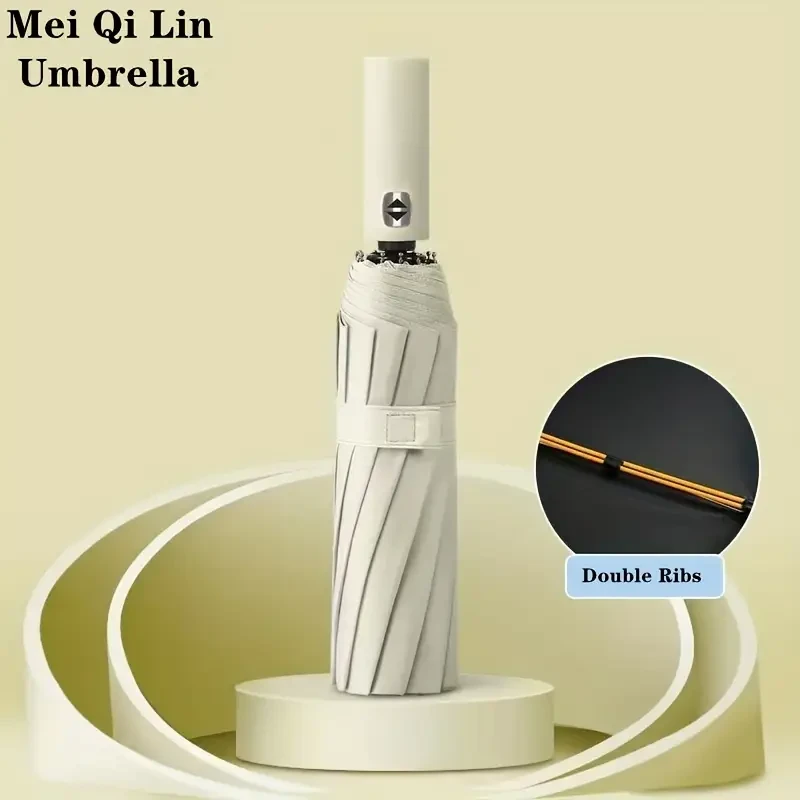 24-Bone Large Reinforced Automatic Umbrella