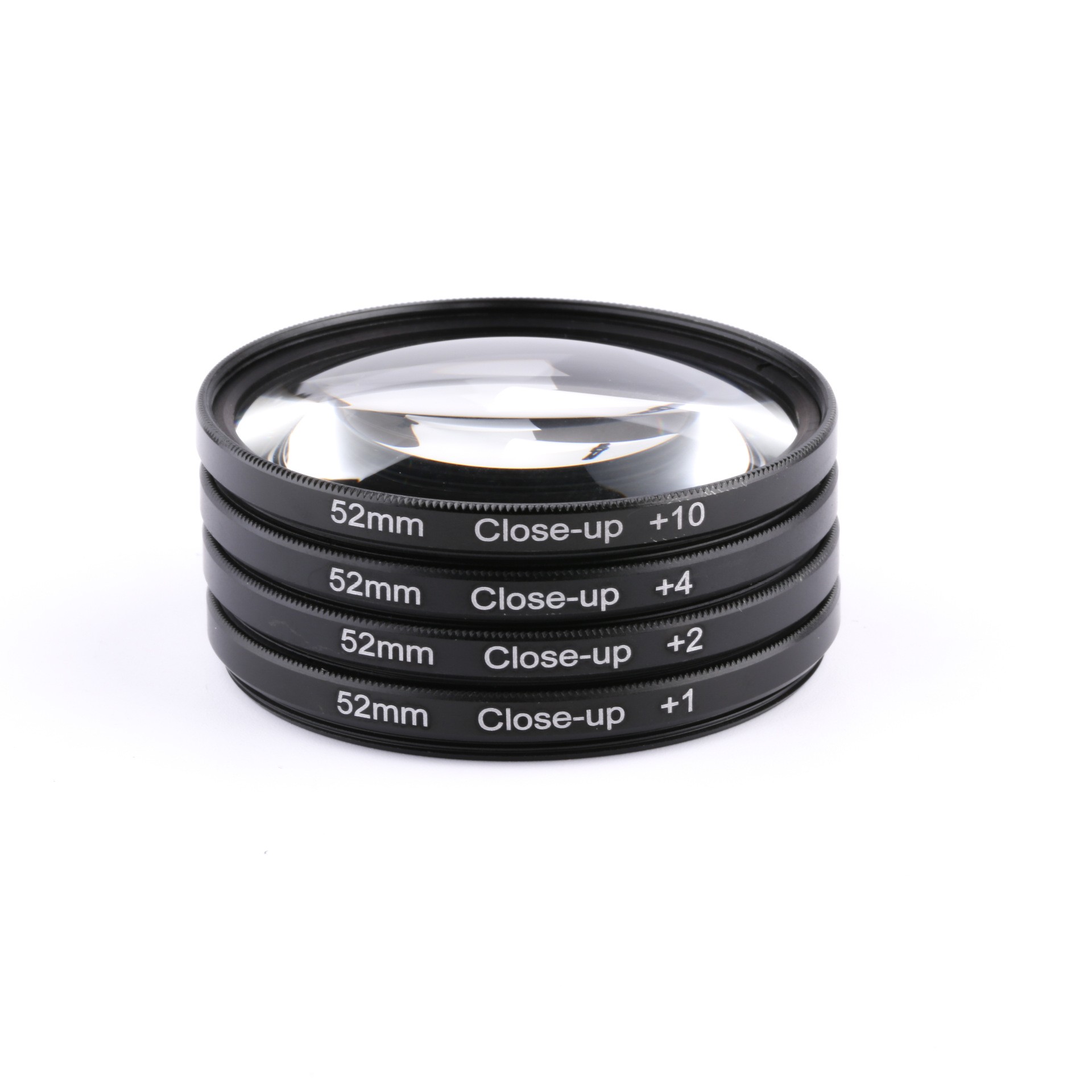 Close-up Lenses Four-piece Set Close Shot Sharp Tool With Nylon Bag