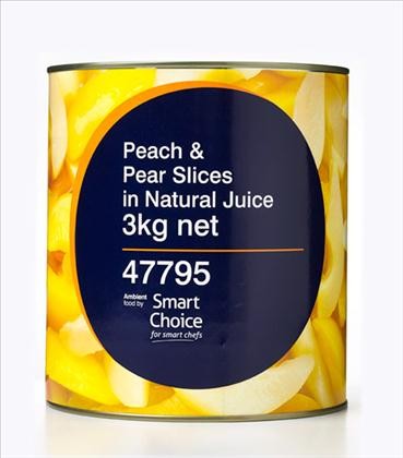Peach & Pear Slices Natural Juice
