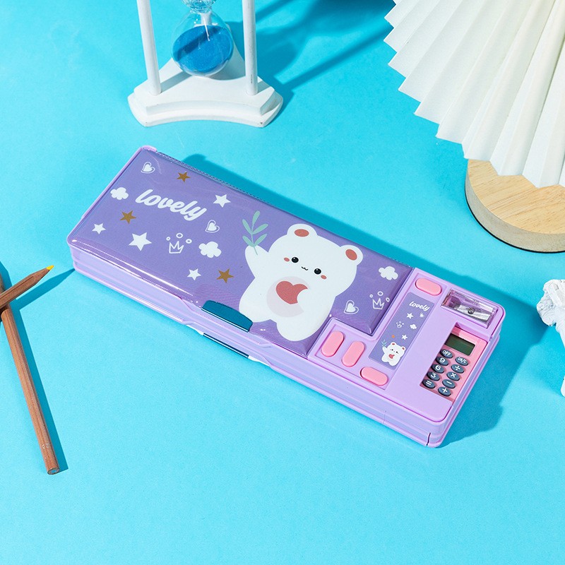 Multifunctional Large Capacity Plastic Pencil-box