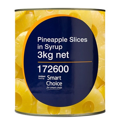 Pineapple Slices in Syrup 66 Count