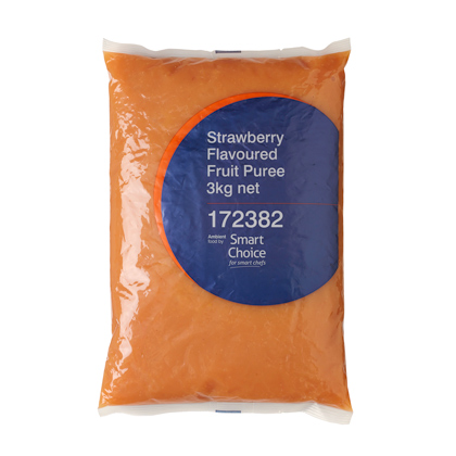 Puree Flavoured Strawberry
