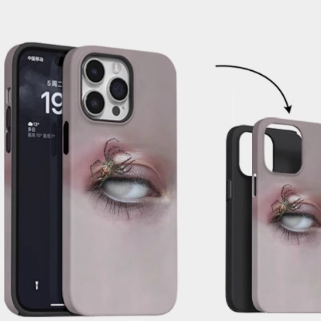 16Promax Dark Heterochromatic Spider 15pro Phone Case