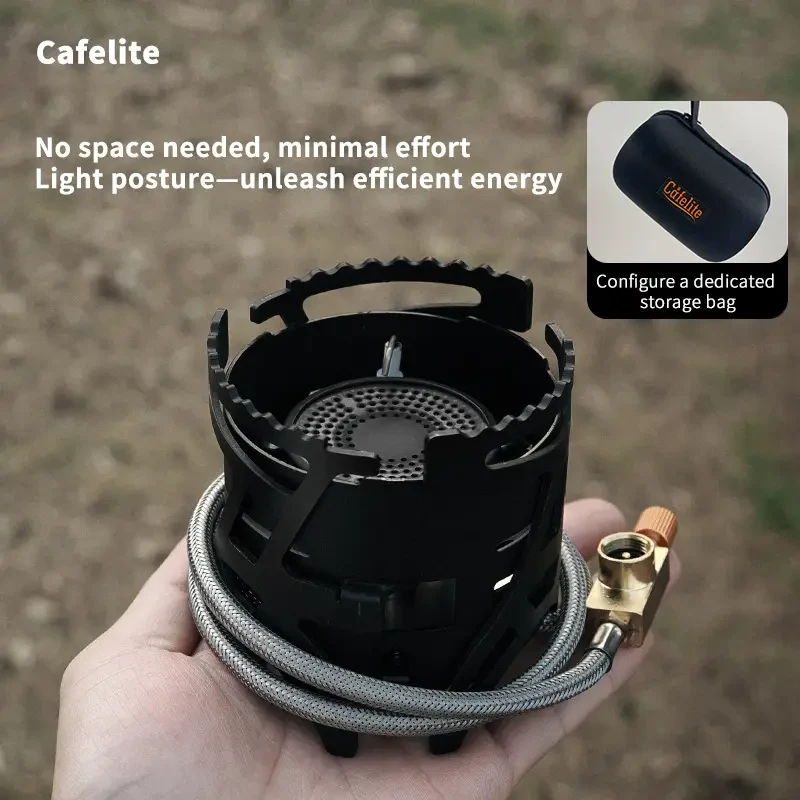 2025 New Model Portable Folding Wind-Powered Camping Stove