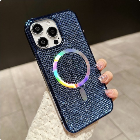 Phone Case Rhinestone Electroplating Protective Sleeve