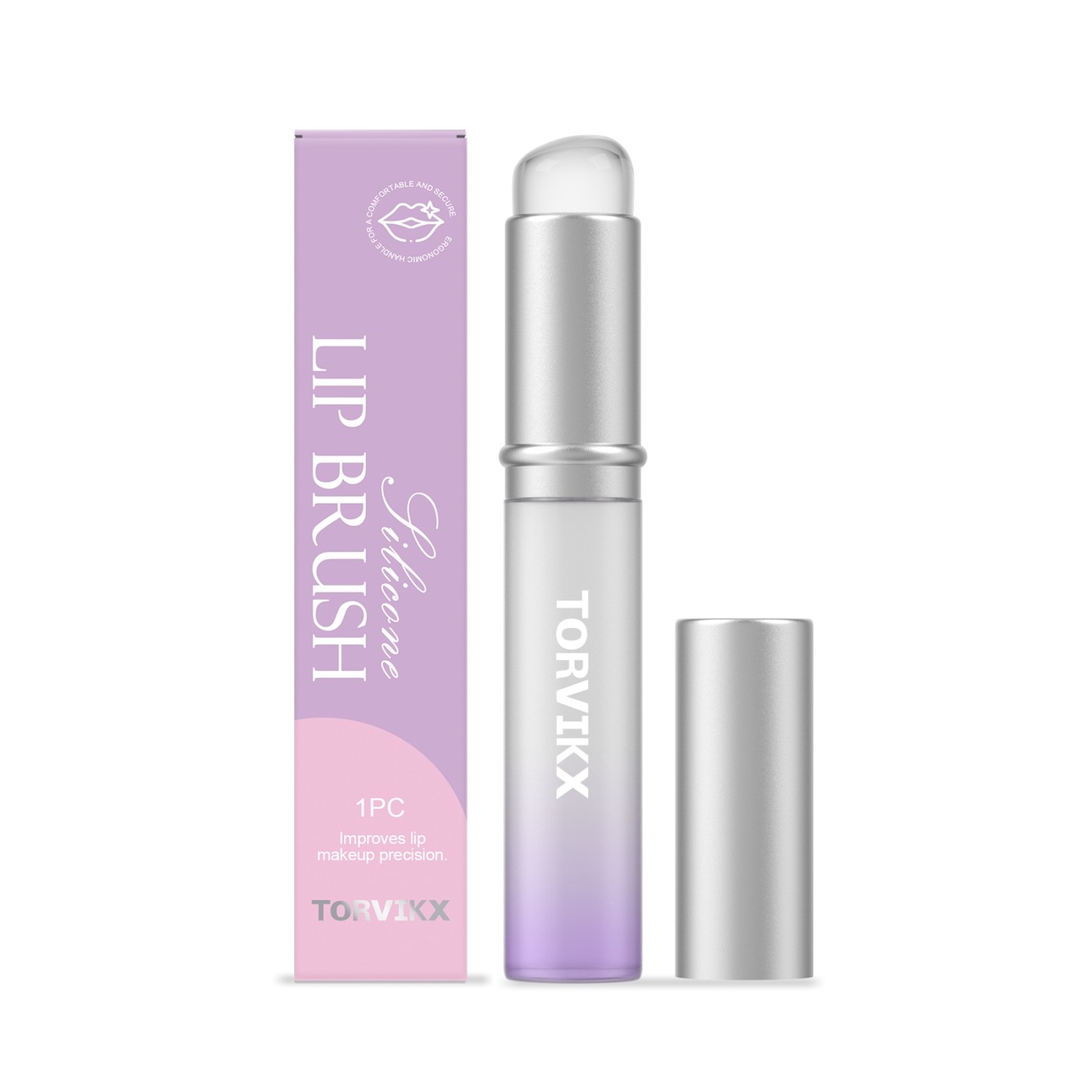 Silicone Lip Brush
