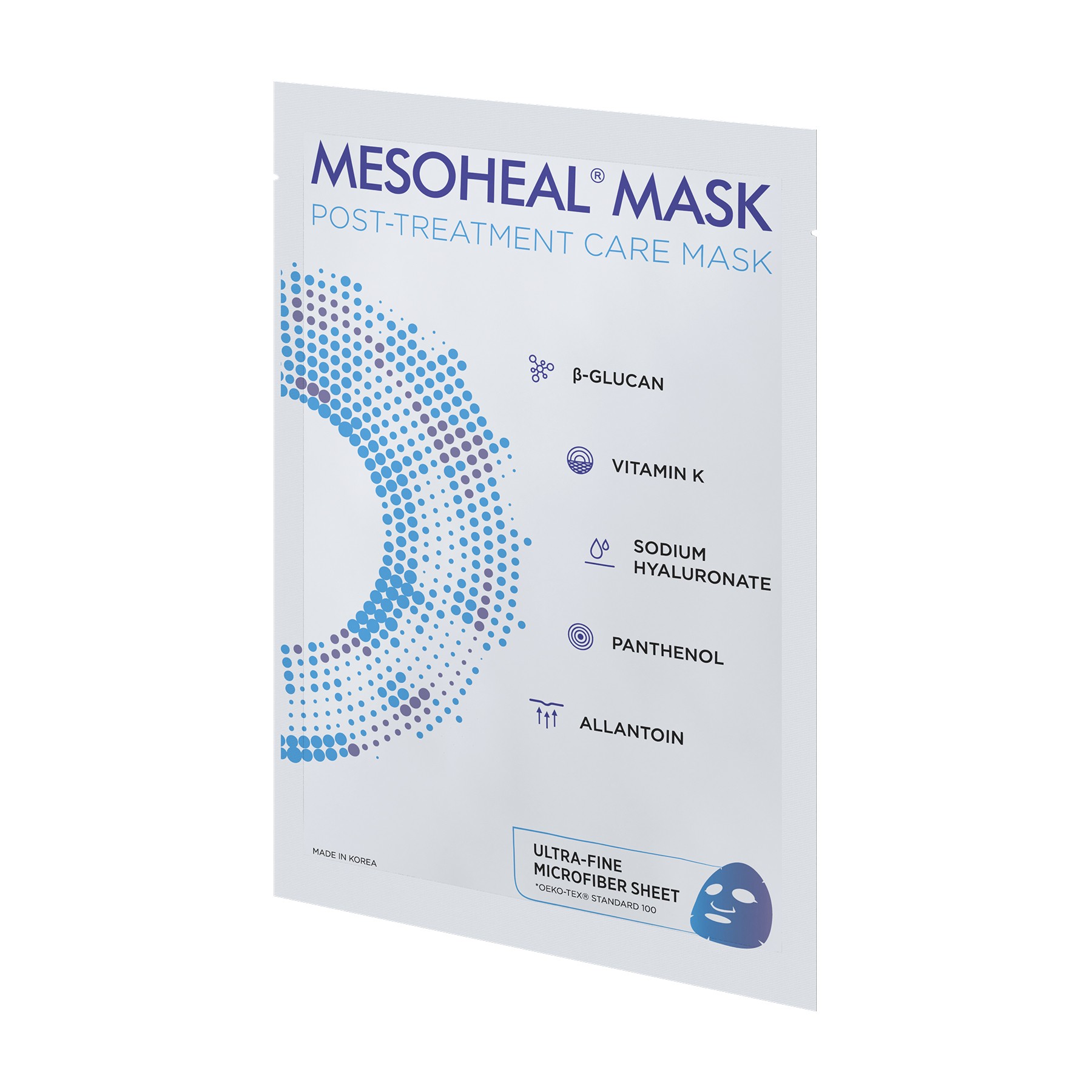 Mesoheal Mesotherapy Mask  Post Treatment Care Mask