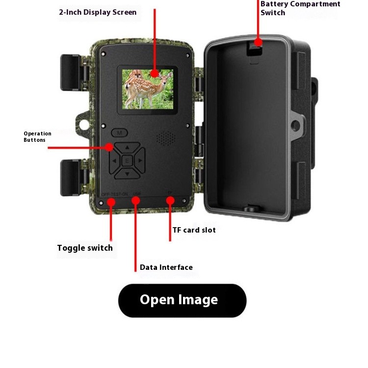 DL003 Hunting Camera 1080p HD Outdoor Tracking