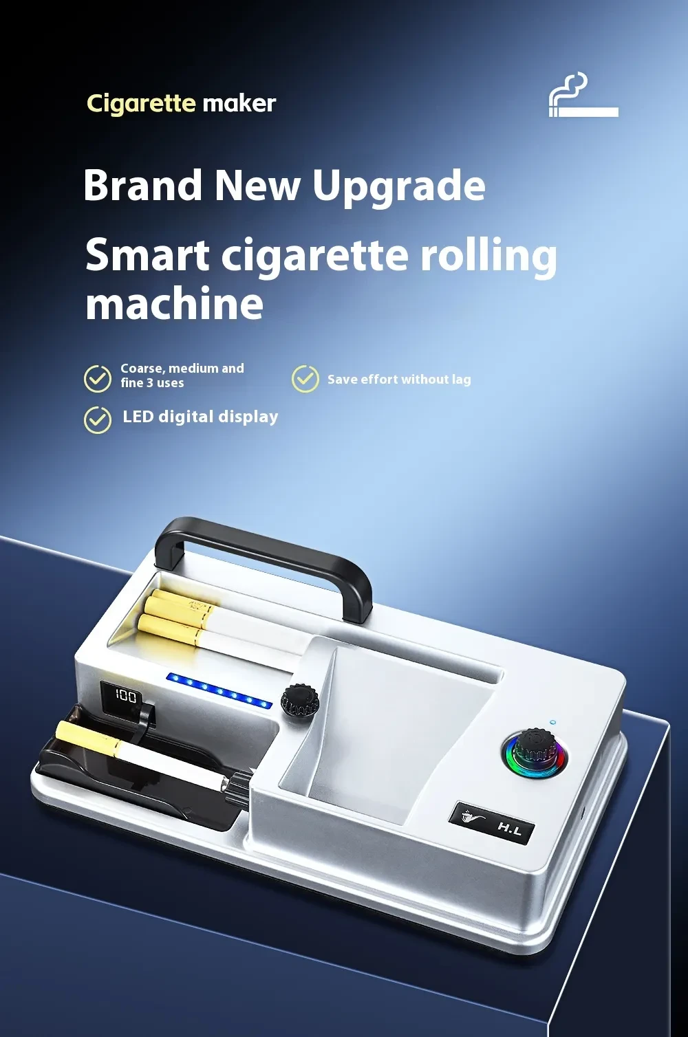 King Size Automatic Rolling Machine