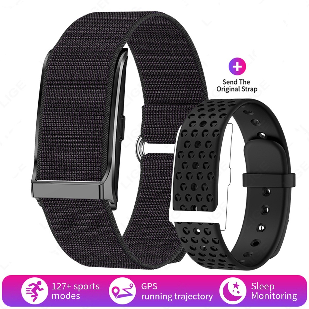 Stylish And Versatile Outdoor Smart Watch Health Detection Fitness Exercise