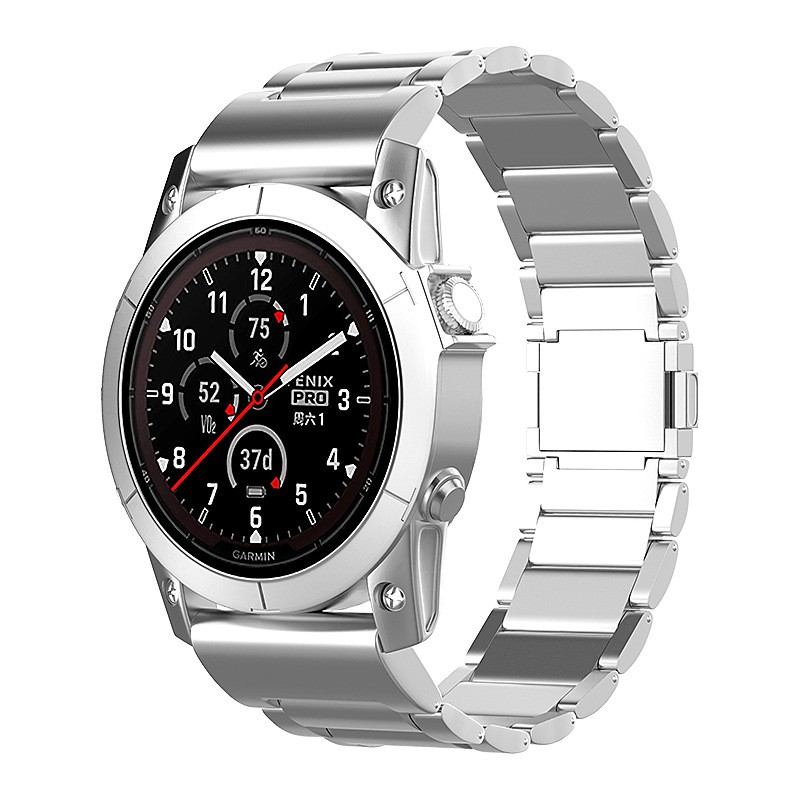 Magnetic Buckle Three-bead Pure Titanium Strap