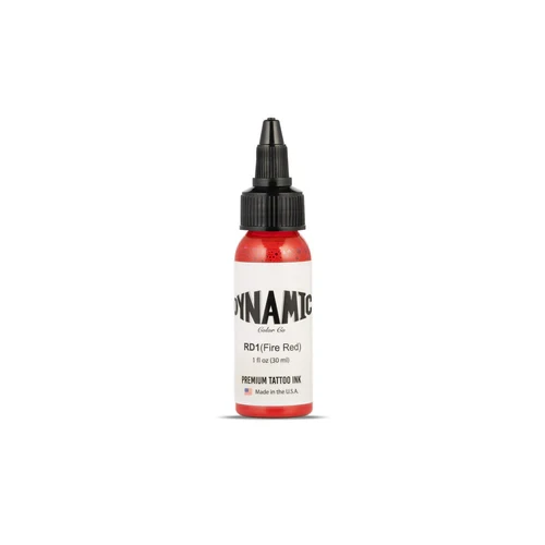 Dynamic Tattoo Ink Fire Red 1 oz