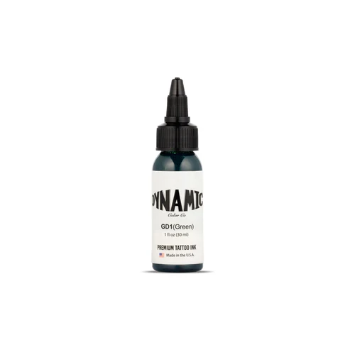 Dynamic Tattoo Ink Green 1 oz