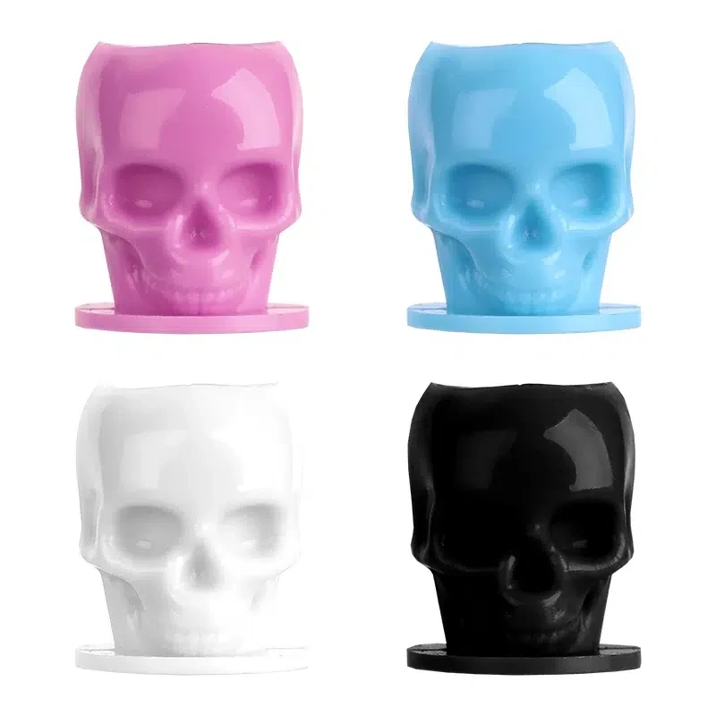 Skull Shaped Disposable Tattoo Ink Cups