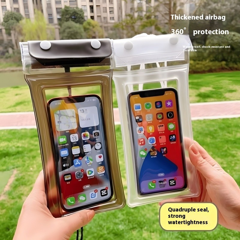 Four-weight Sealed Mobile Phone Waterproof Bag Touch Screen Play Water Photo Transparent Mobile Phone Case