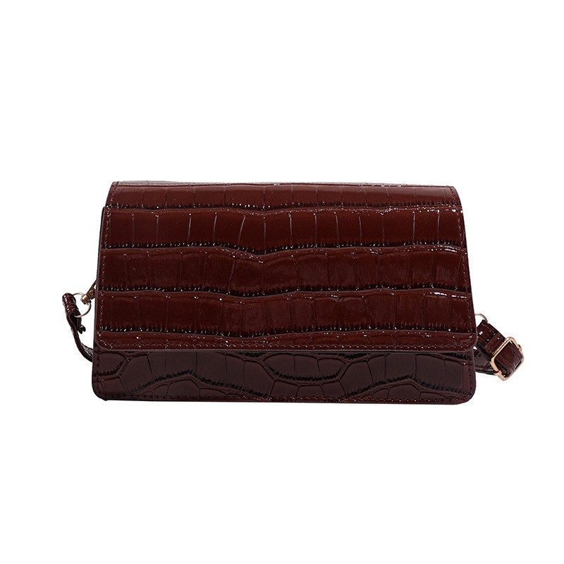 Portable Shoulder Messenger Bag Horizontal Square