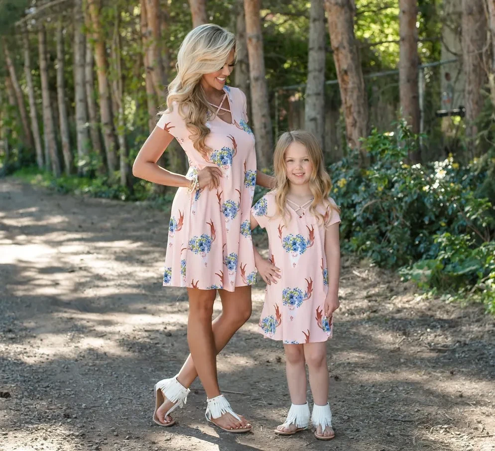 Mum And Daughter Matching Clothes