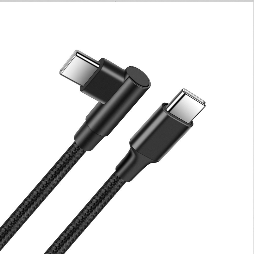 Double-ended Type-c Nylon Braided PD Fast Charging Data Cable