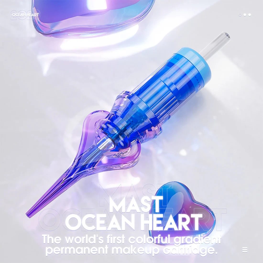 Mast Ocean Heart Tattoo Cartridges  Round Shader  Box of 20