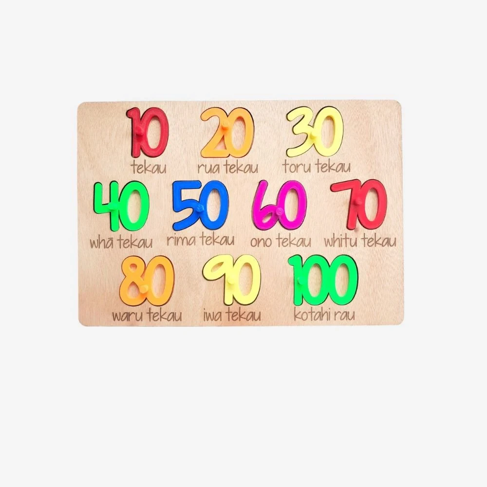 Puzzle - Numbers 10-100 in Mori - Brights