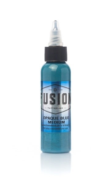 Opaque Blue Medium  Fusion Tattoo Ink