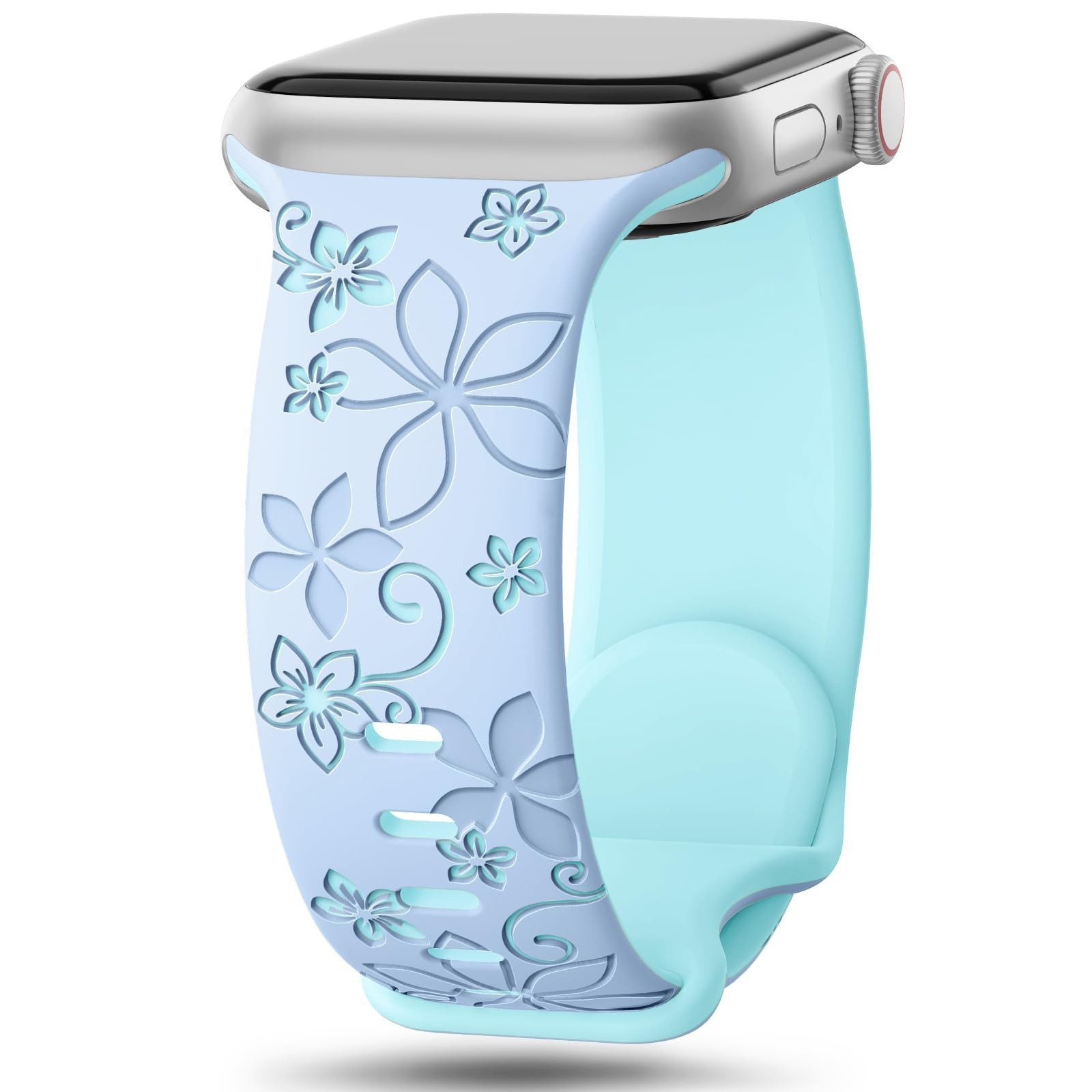Two-tone Silicone Strap Bauhinia