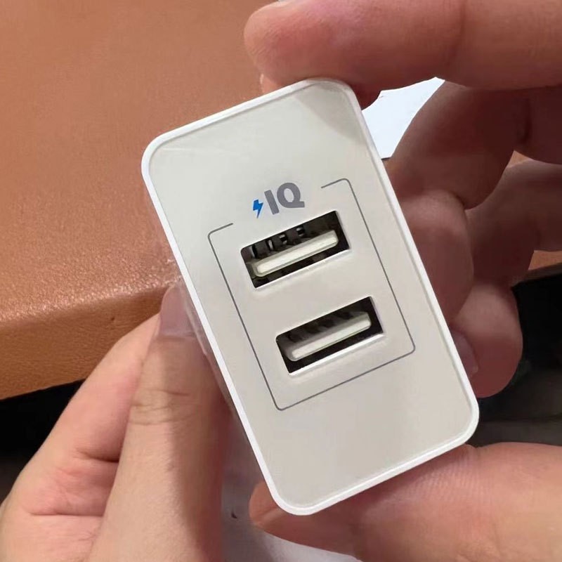 Dual-port Charger USB12W Fast Charging Head Single Port 24A Support Android Brand New