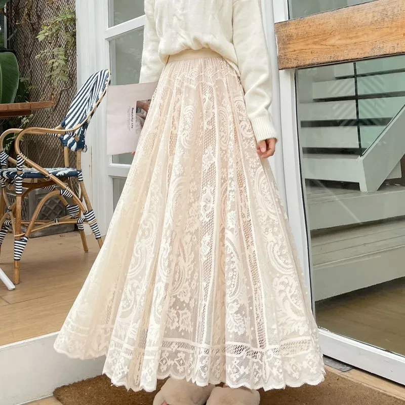 Girls Lace Skirt