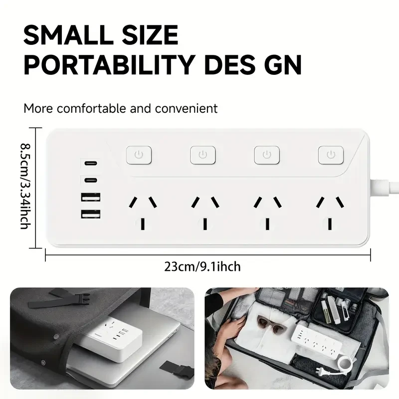 12-in-1 Power Strip - Multi Outlet