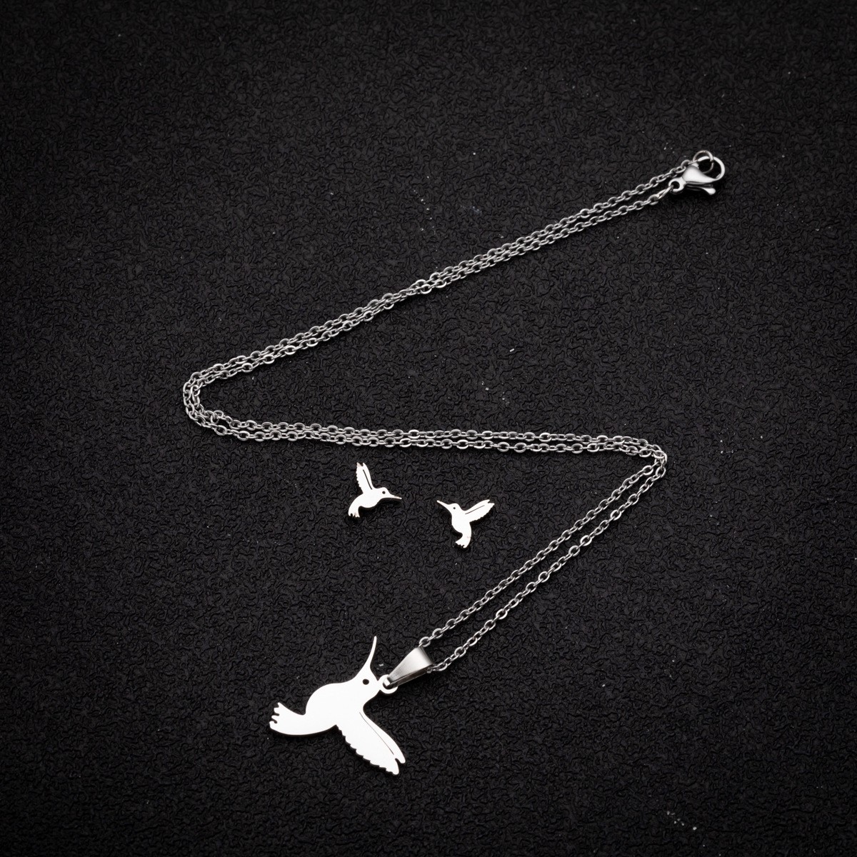 Cute Little Animal Stainless Steel Jewelry Set