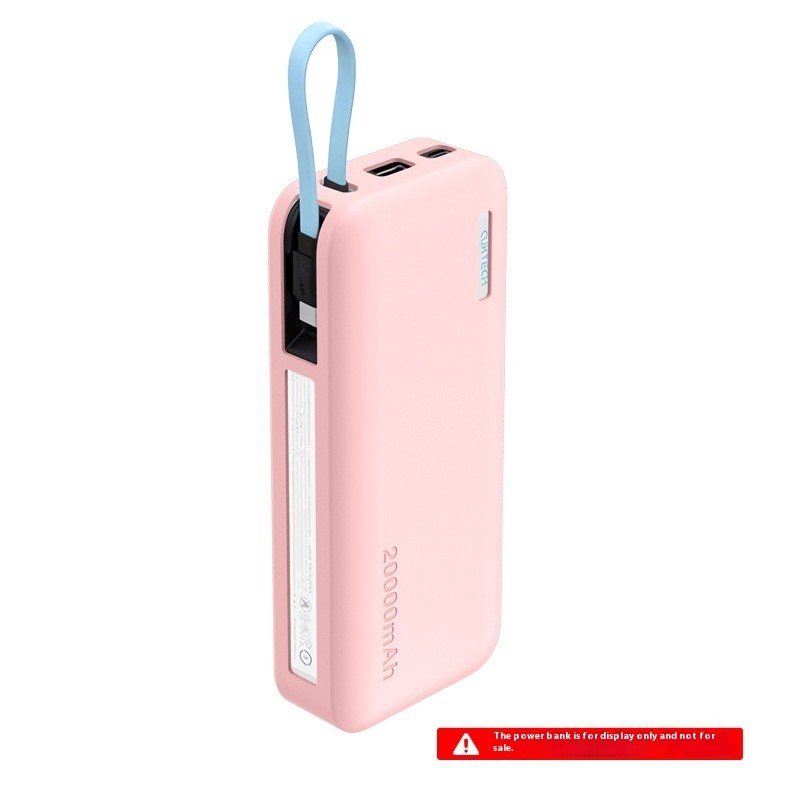 Electric Energy Block 20000 MA Silicone Protective Cover Power Bank