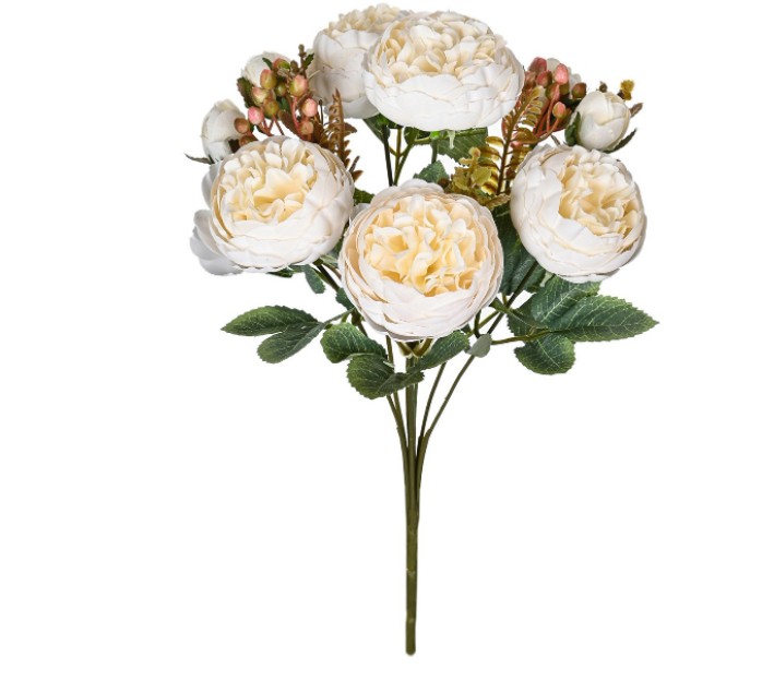 Peony Artificial Bouquet Home Decorative Fake Flower