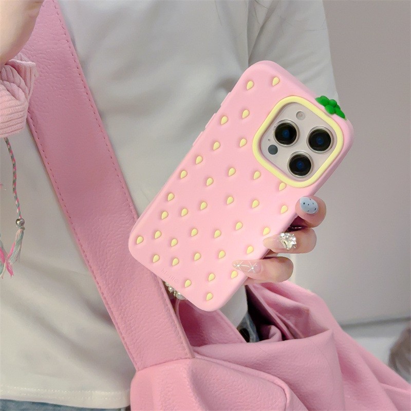 Sweet Strawberry Simple Phone Case