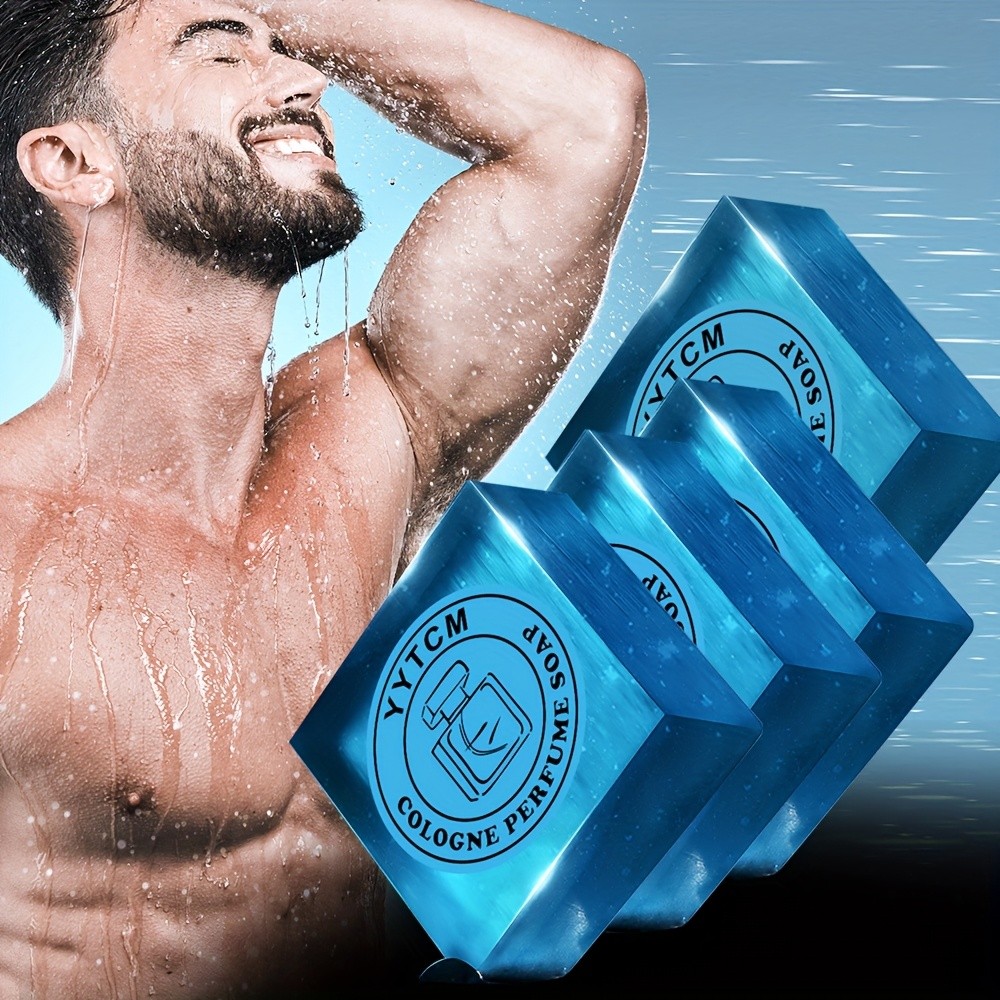 Mens Cologne Scented Soap with Shea Butter & Olive Oil