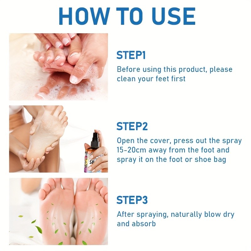 ROZINO Magical Foot Deodorant Spray