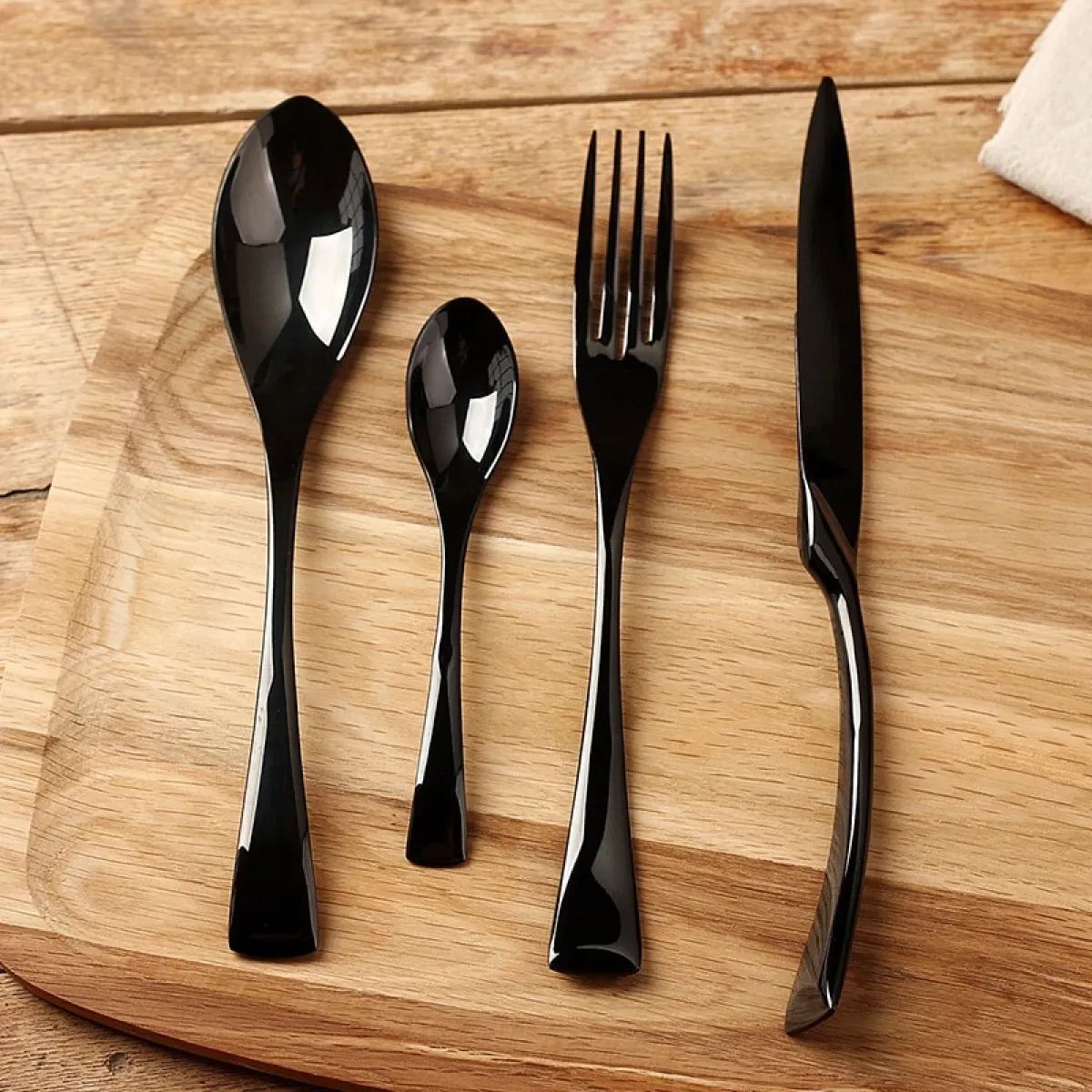 Black Cutlery