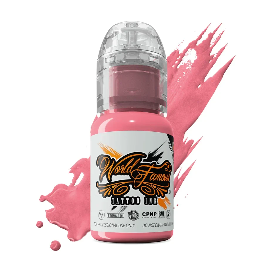 Flying Pig Pink  World Famous Tattoo Ink