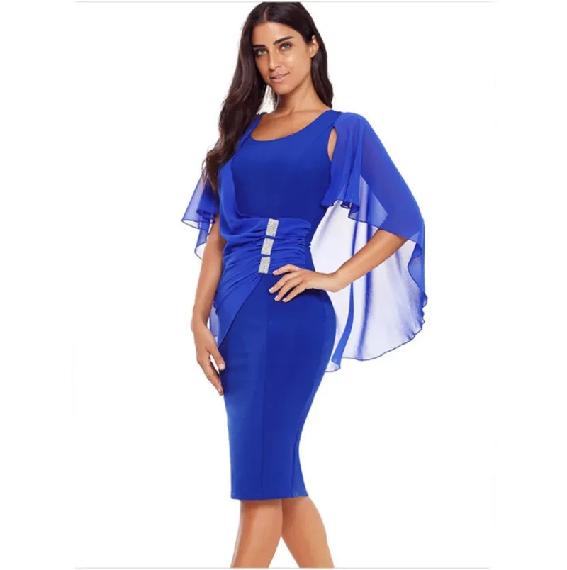 Long Sleeve Mesh Dress