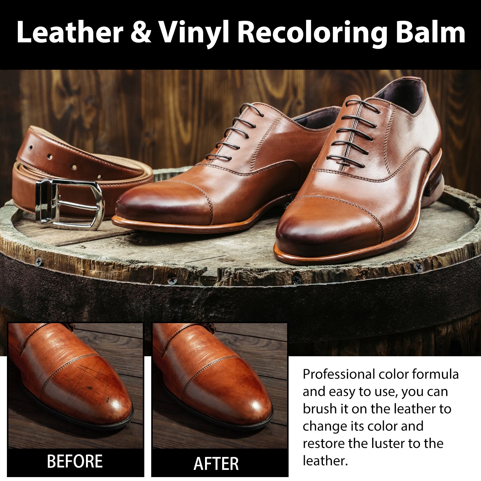 Leather Color Repair Paste Kit