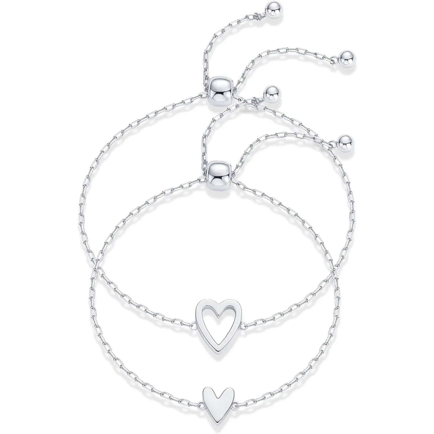 Matching Hearts Bracelet