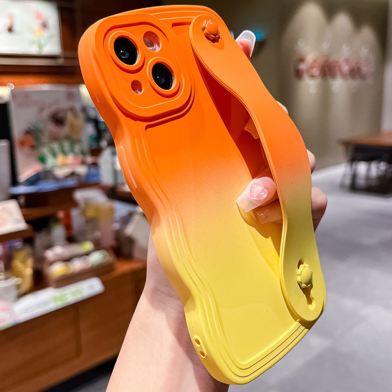 Wrist Strap Bracket Phone Case