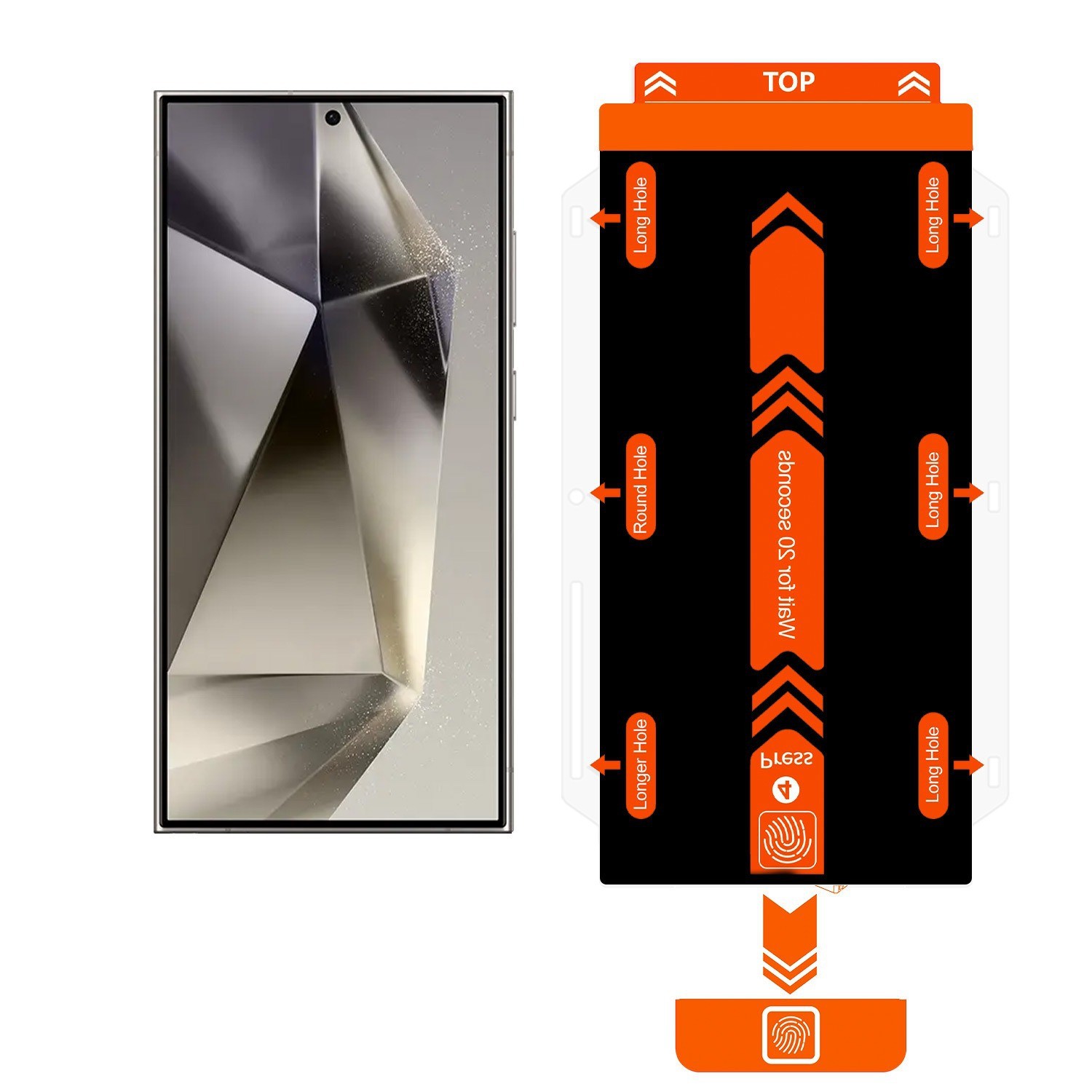 Applicable Dust-free Cabin Anti-peep Tempered Glass Film Dust-proof Anti-fall Film