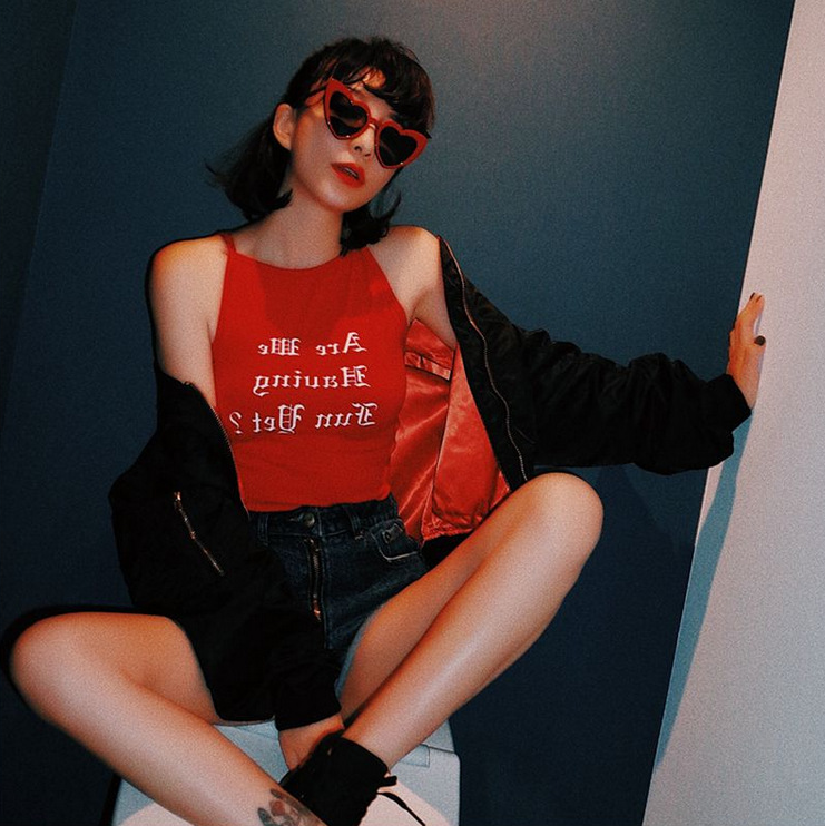 heart glasses