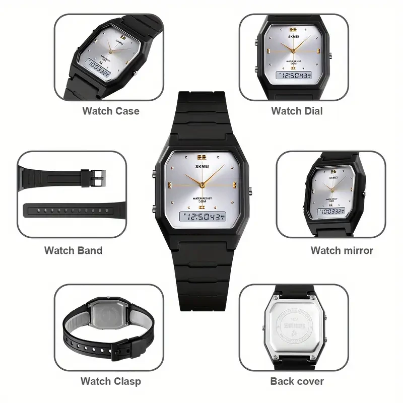 Skmei Mens Waterproof Sport Watch