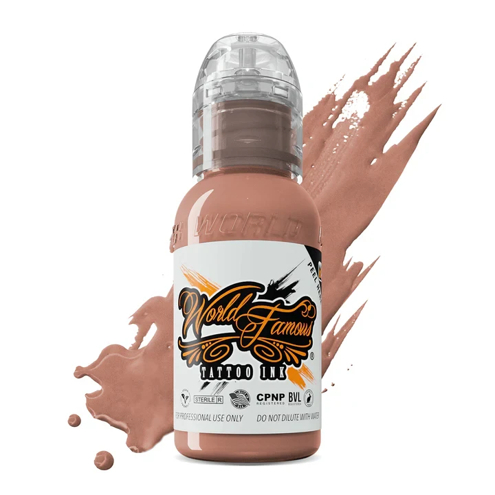 Tan Honey  World Famous Ink